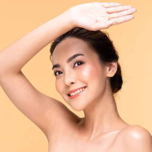 Young Asian Woman With Clean Skin