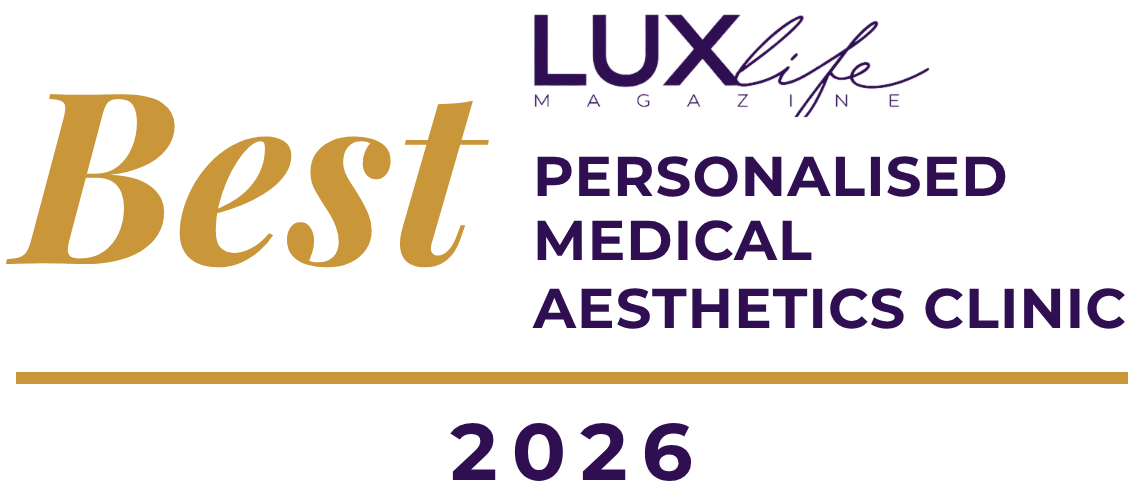LuxLife wordmark purple transparent